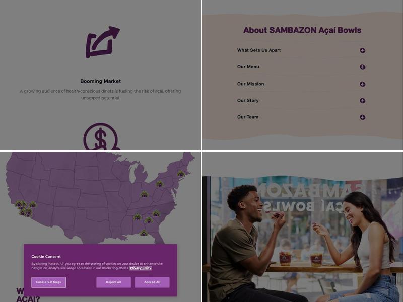 SAMBAZON Açaí Bowls San Diego Padres Menu