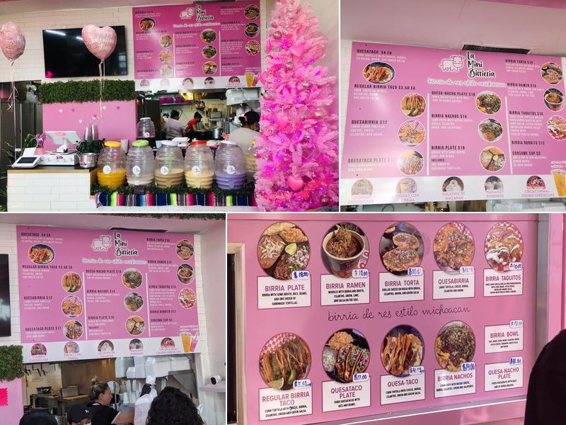 La Mini Birrieria Menu