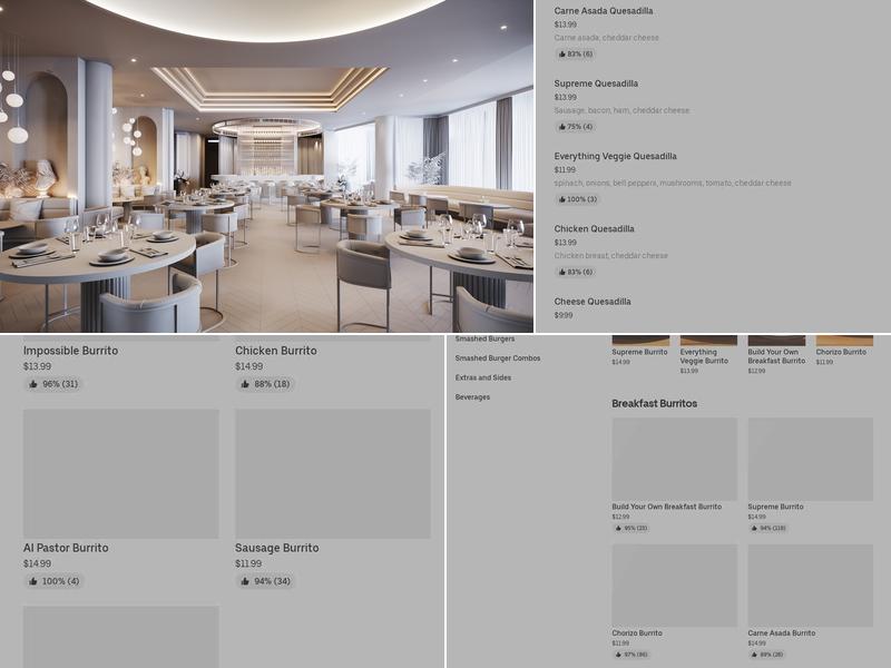 Marcella West Hollywood Menu