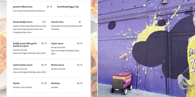 The Boil Daddy - Normandie & Washington Menu