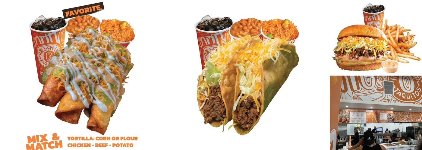 Roll Em Up Taquitos Menu
