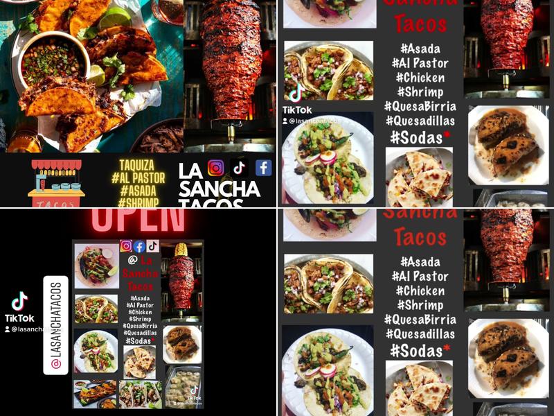 La Sancha Tacos y Mariscos Menu