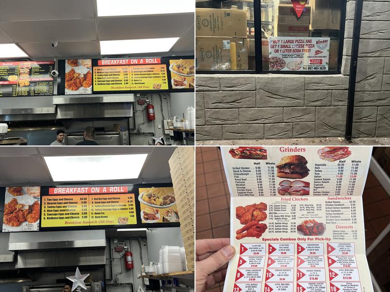 Kinder Pizza and Ranch House Menu