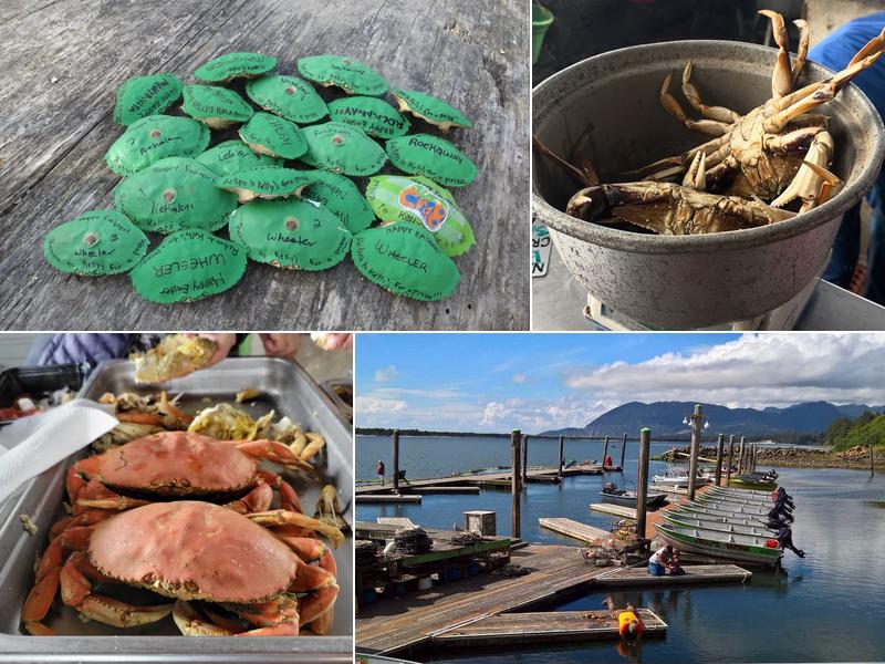 吃海鲜（Kelly’s, Nehalem Bay, Oregon）