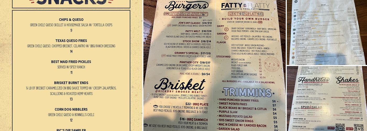 Jon's Grille Menu
