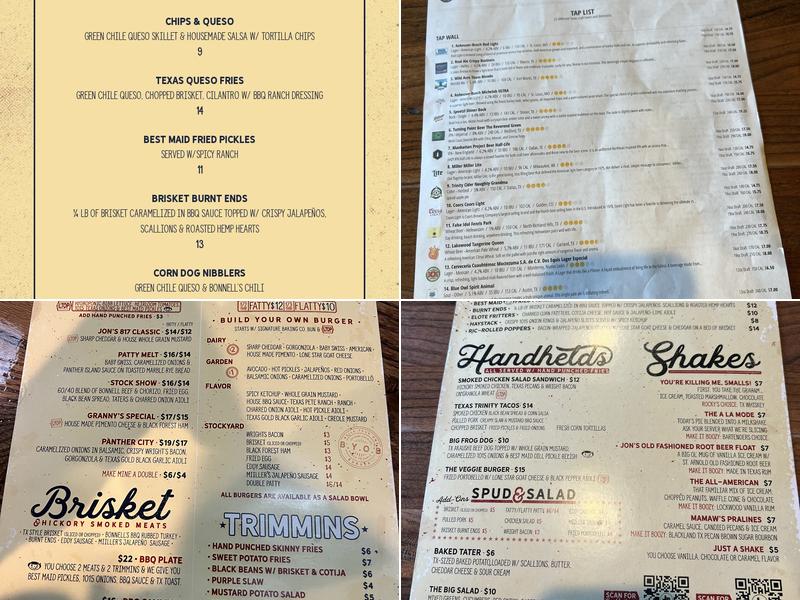 Jon's Grille Menu