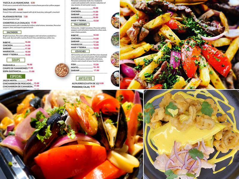 imperio peruvian cuisine Menu