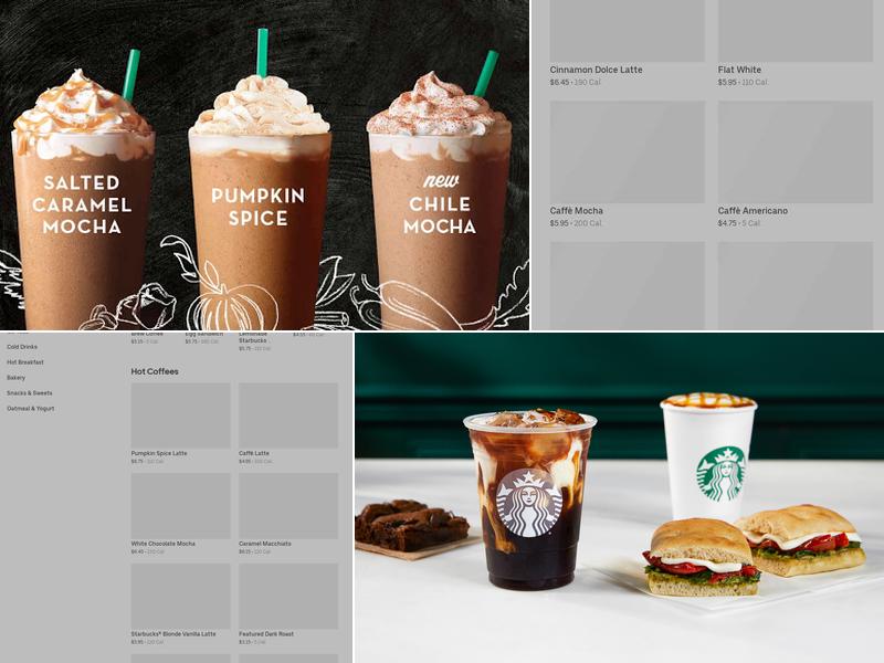 Starbucks Menu