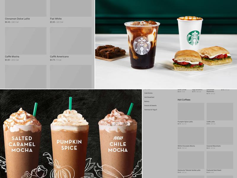Starbucks Menu