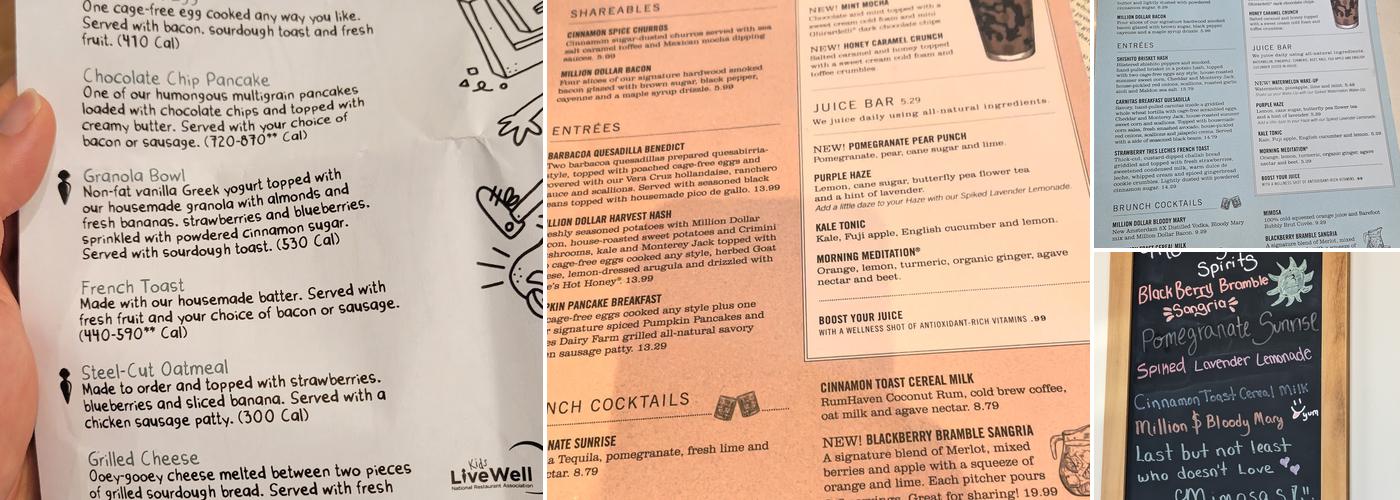 First Watch Menu