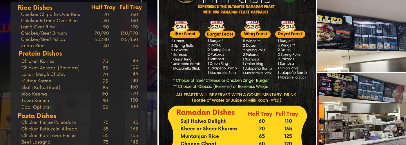 WINGEATS Menu
