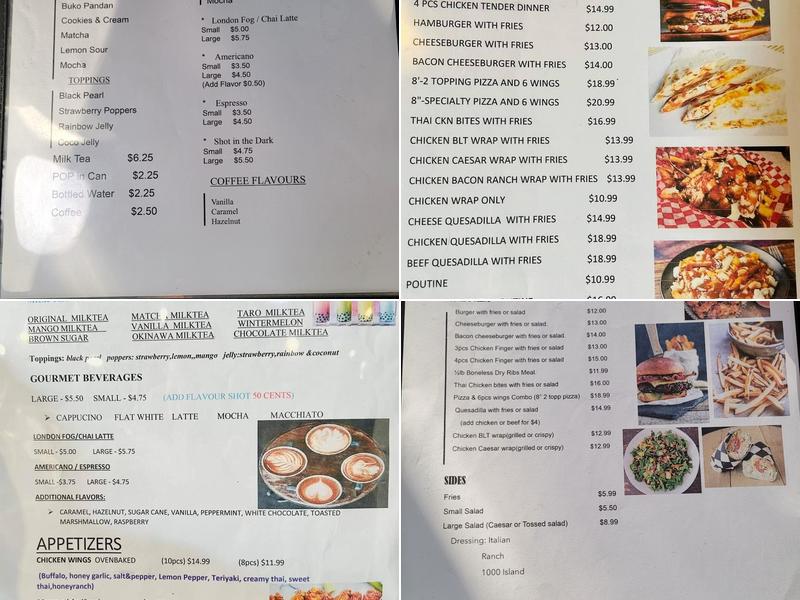 The Optimist Eatery & Cafe Menu