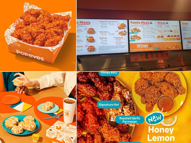 Popeyes Louisiana Kitchen Menu