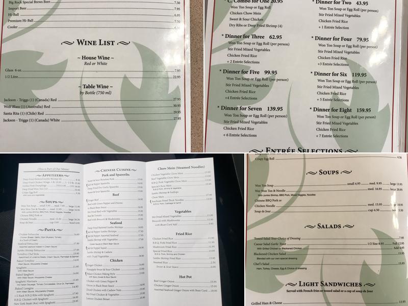 Digbee’s Diner Menu