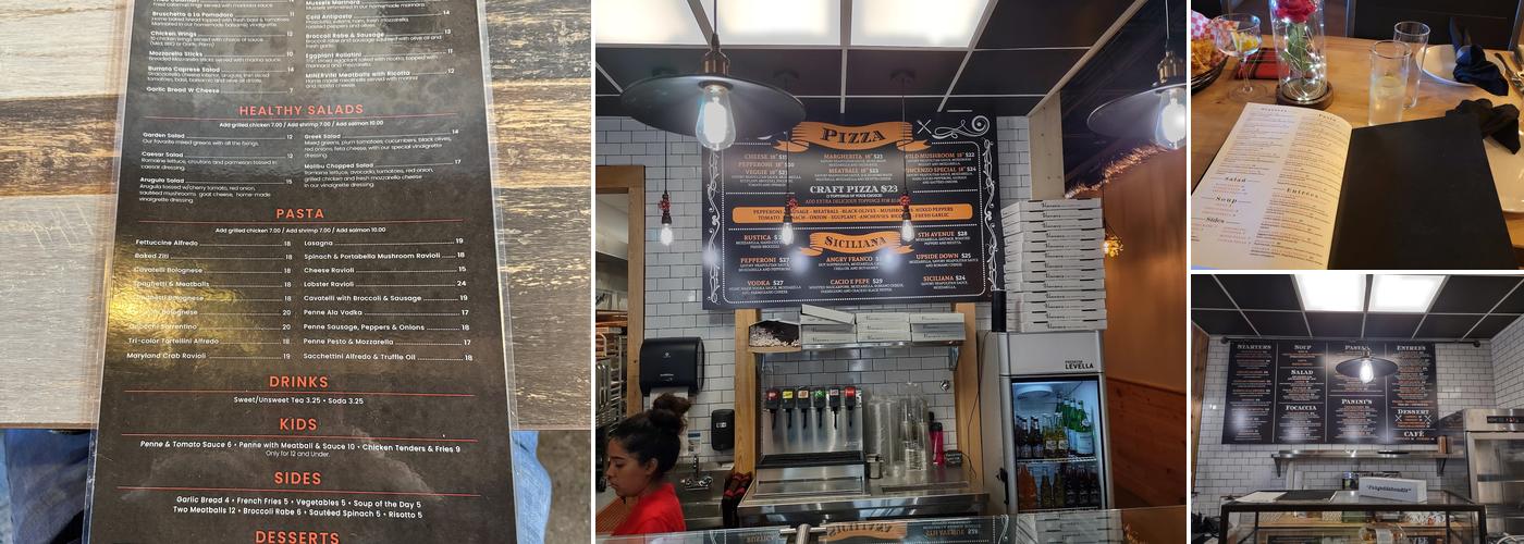 Cafe Vincenzo's Menu