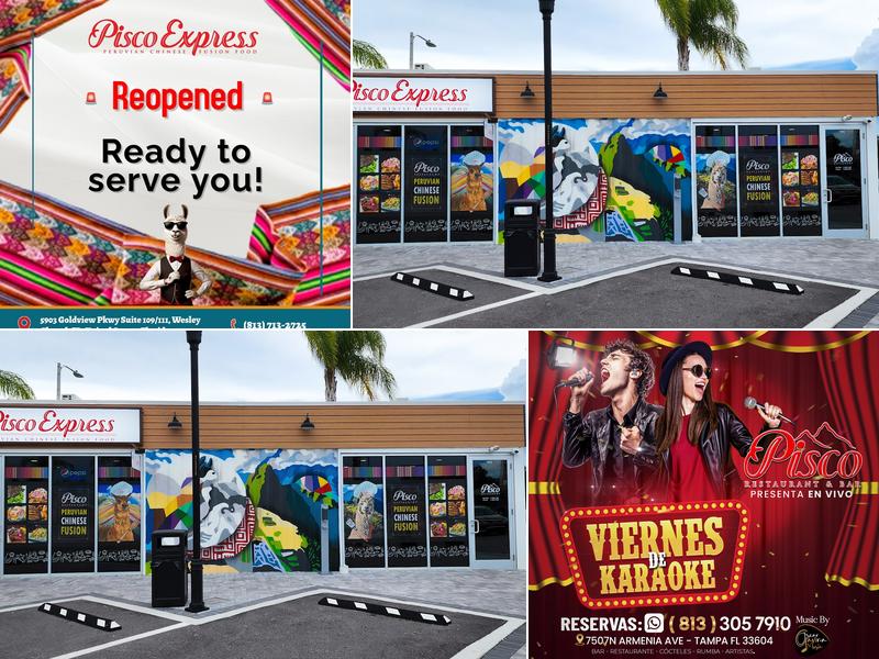 Pisco Express 5903 Goldview Pkwy Suite 109/111, Wesley Chapel