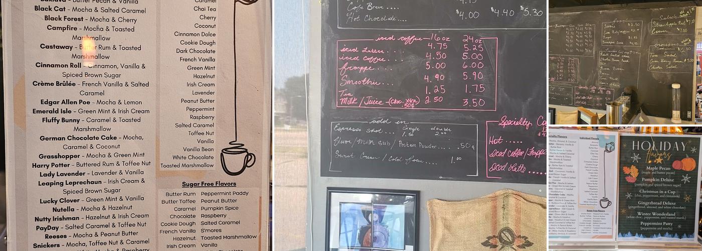 Java Junction Menu