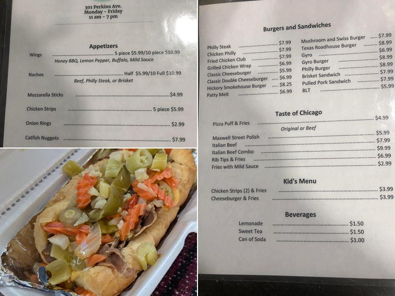 Mary Sue's Cafe Menu