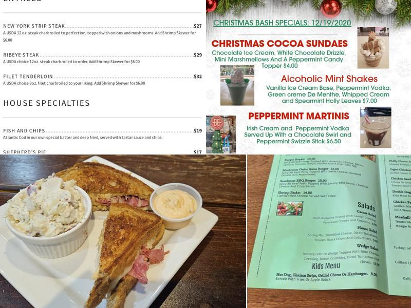 Frankie Farrell’s Pub & Grill Menu