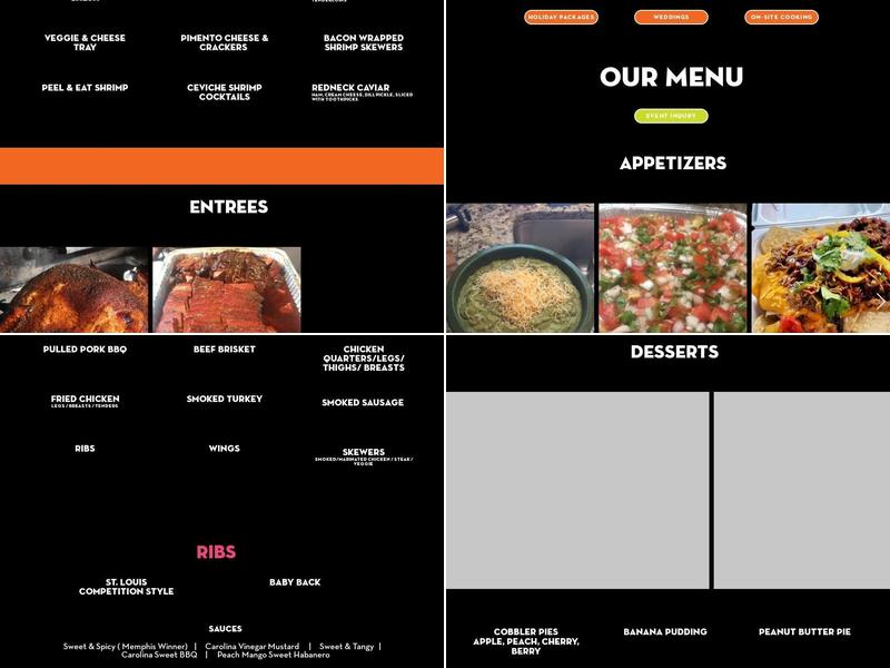 Smokin' Gringos BBQ Menu