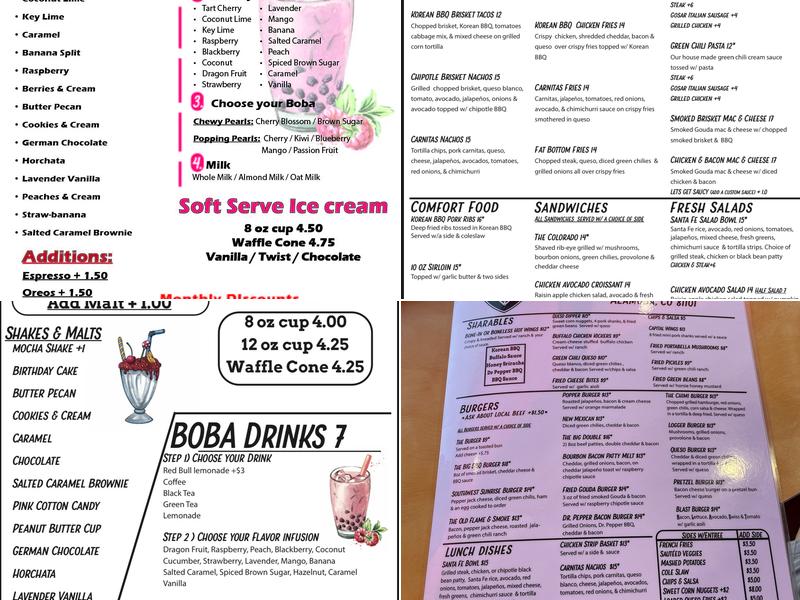 4th Street Grille Menu