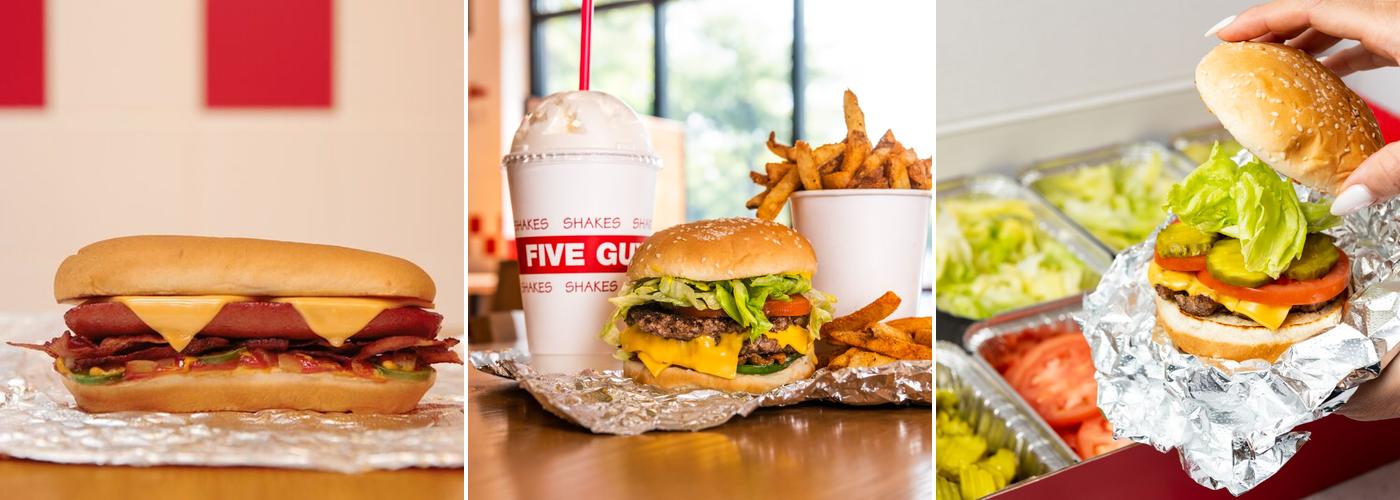 Five Guys Menu