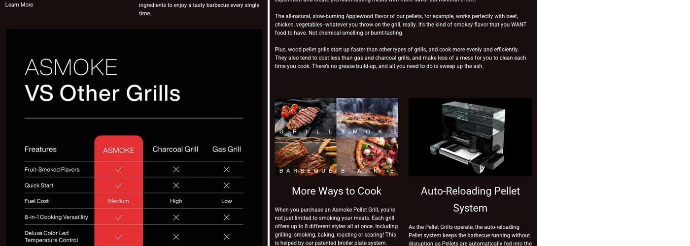 Asmoke Menu