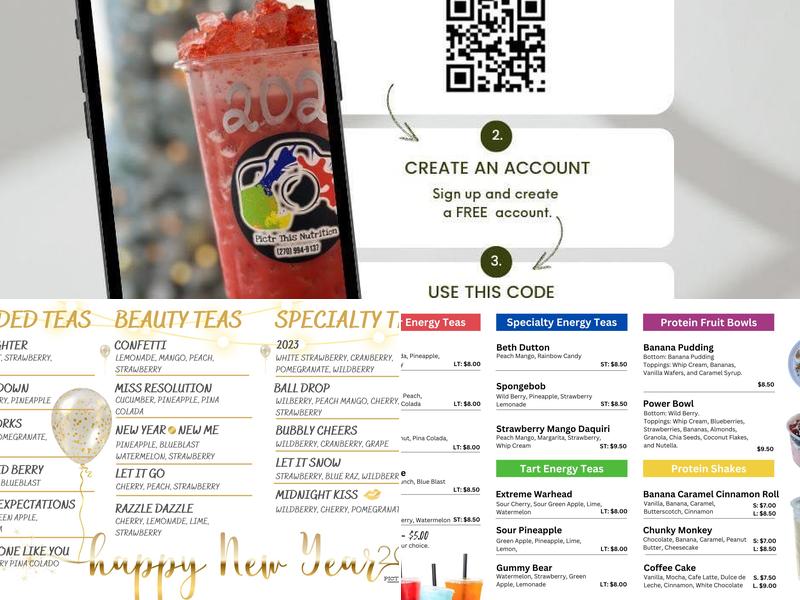 PICTR This Nutrition Menu