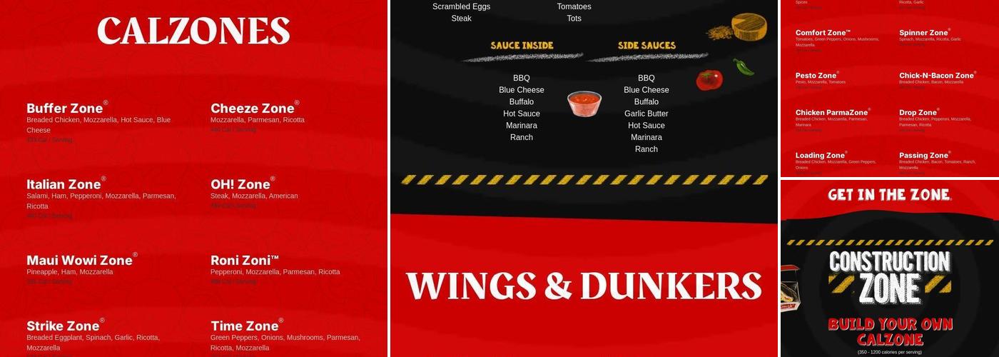 D.P. Dough Menu