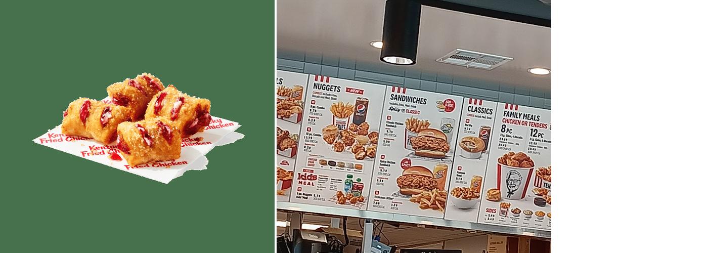 KFC Menu