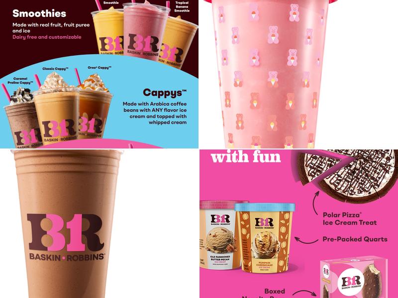 Baskin-Robbins Menu