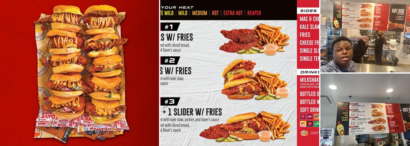 Dave's Hot Chicken Menu