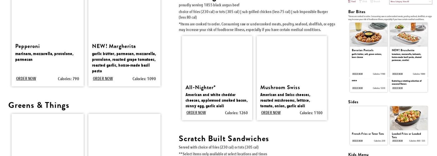 Macs & Stacks - Orlando Airport Gateway Menu