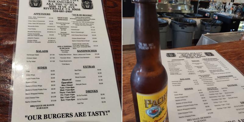 The “G” Hub Menu