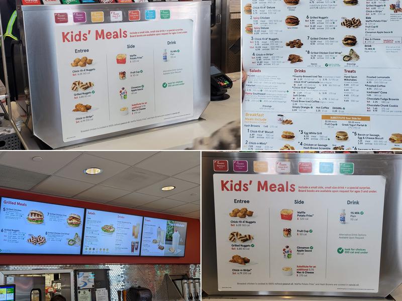 Chick-fil-A Menu
