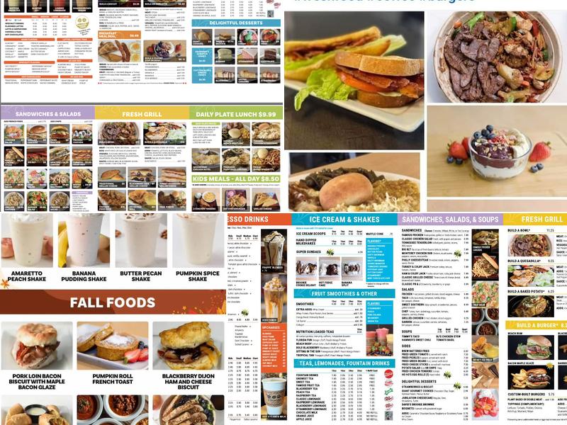 Green Frog Coffee & Grill Menu