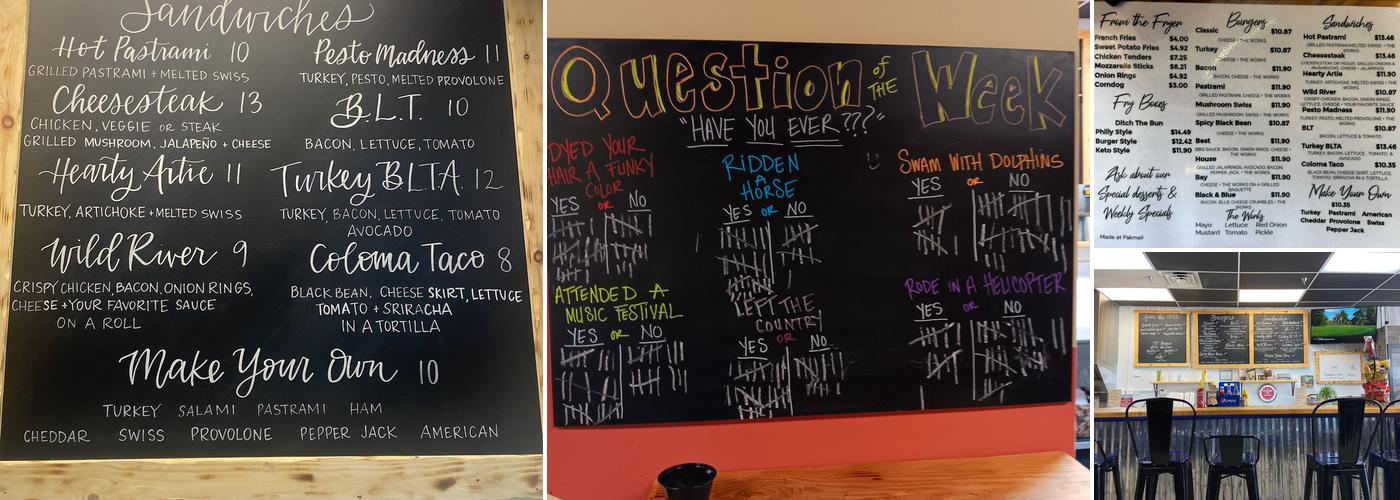 Take a bite Menu