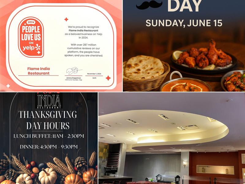 Flame India Restaurant| Lunch Buffet