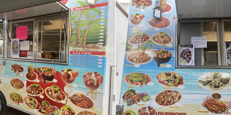 Los perrones Menu