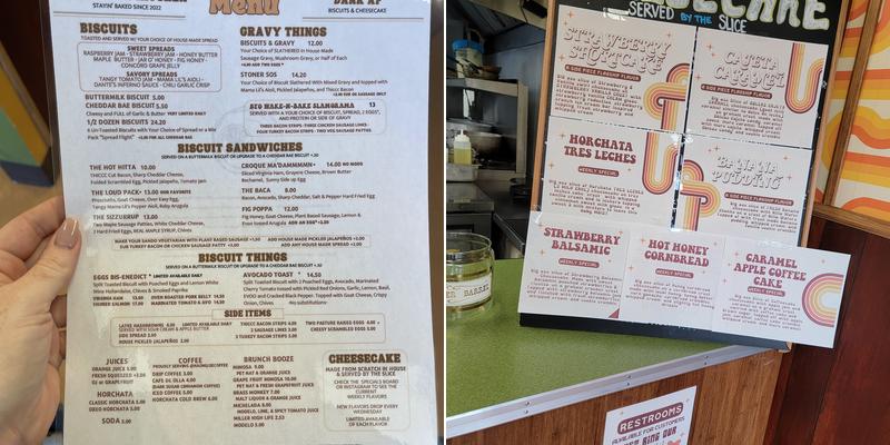 Side Piece Kitchen Menu