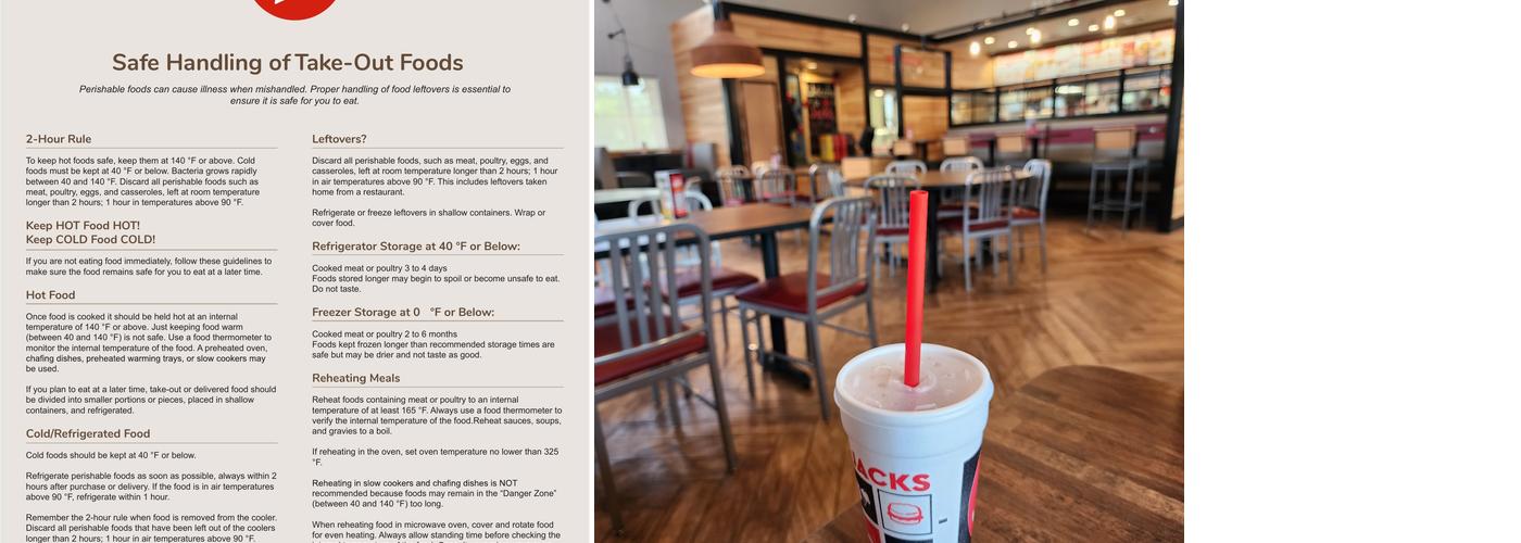 Jack's Menu