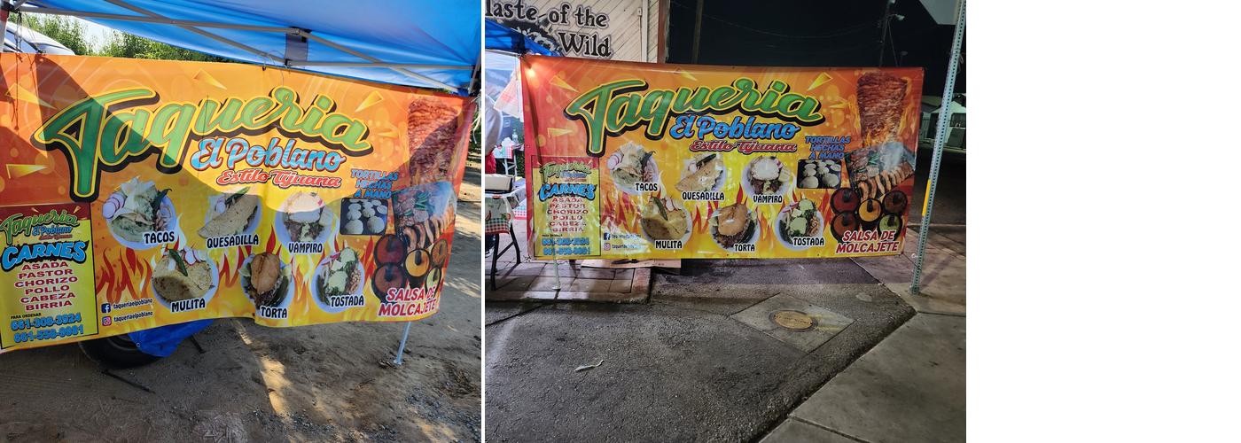 Taqueria el poblano Menu