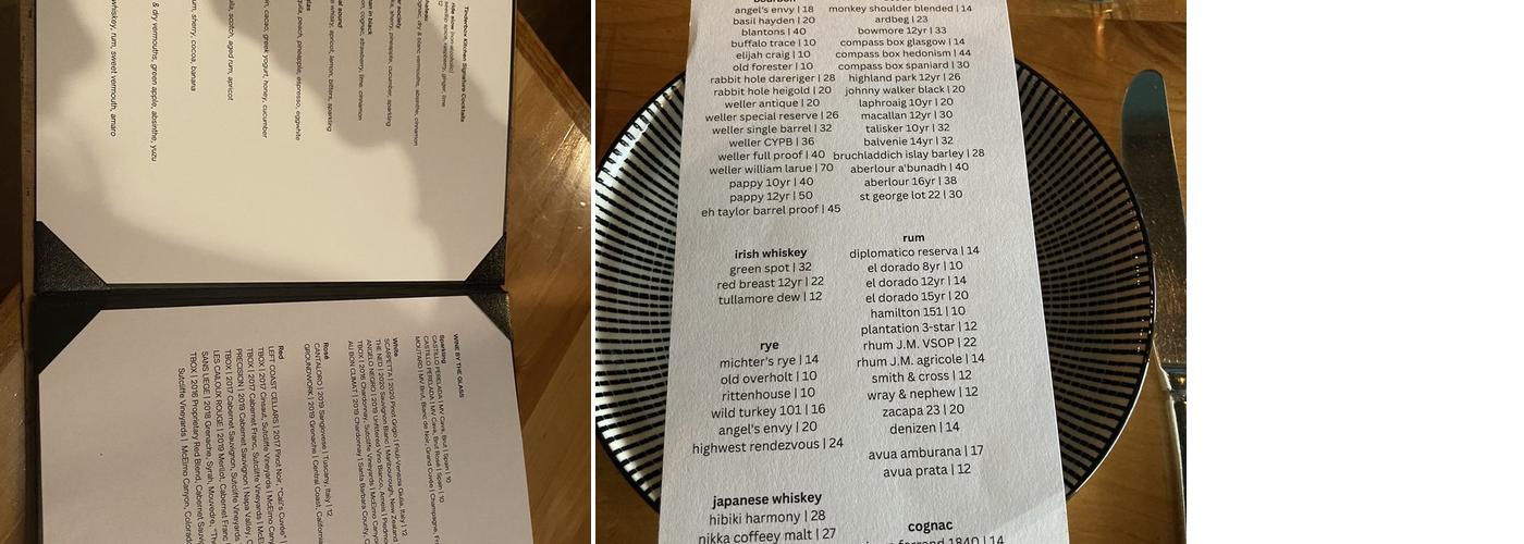 THAT Place Projects Menu