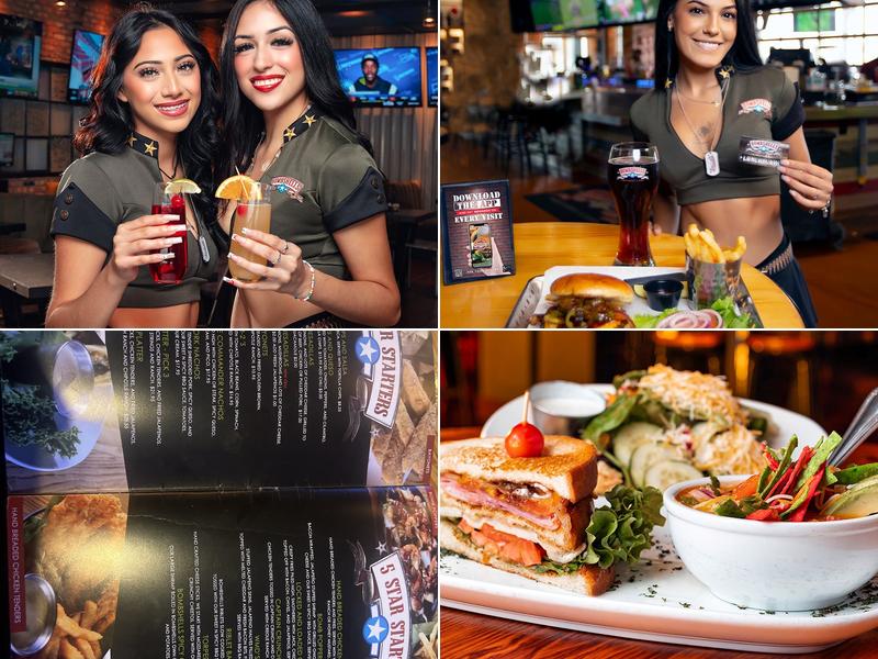 Bombshells San Antonio Menu