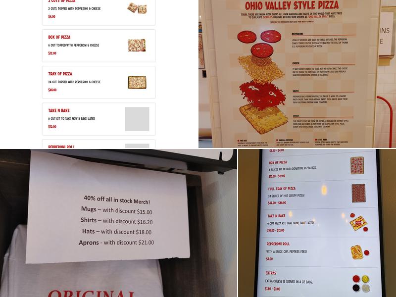 DiCarlo’s Pizza Menu