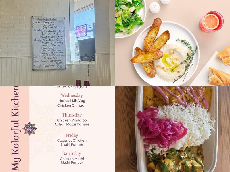 My Kolorful Kitchen Menu