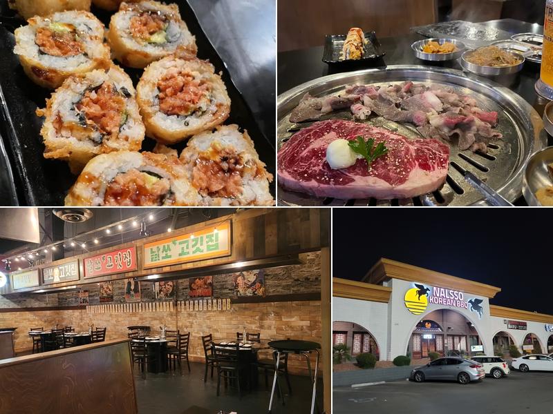 Nalsso Korean BBQ & Sushi 4480 W Spring Mountain Rd #300-400, Las Vegas