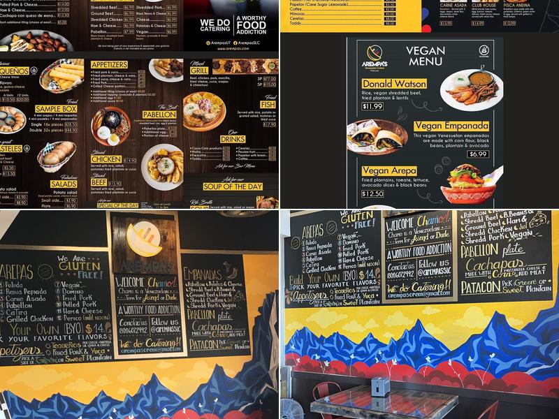 Arempas Menu