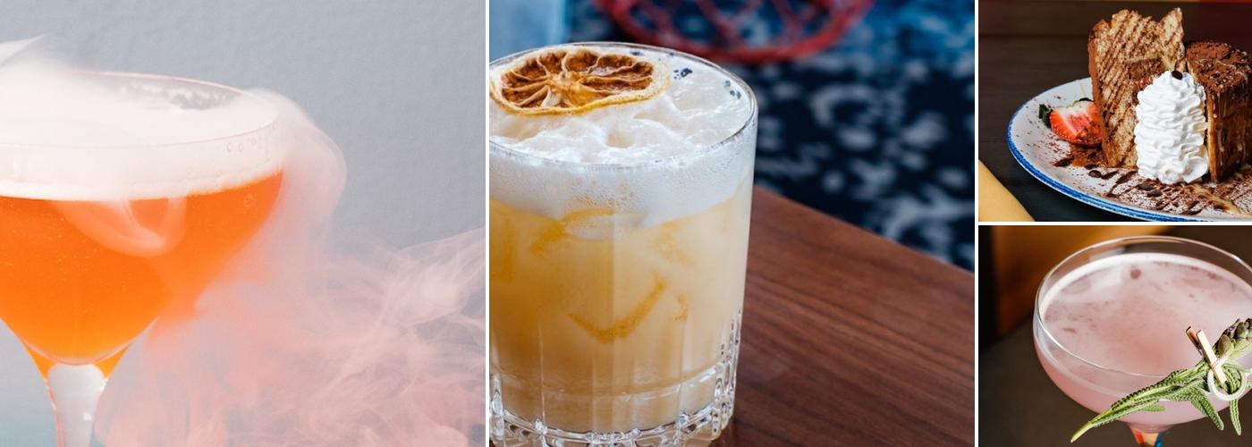 blu violet Roof Bar Menu