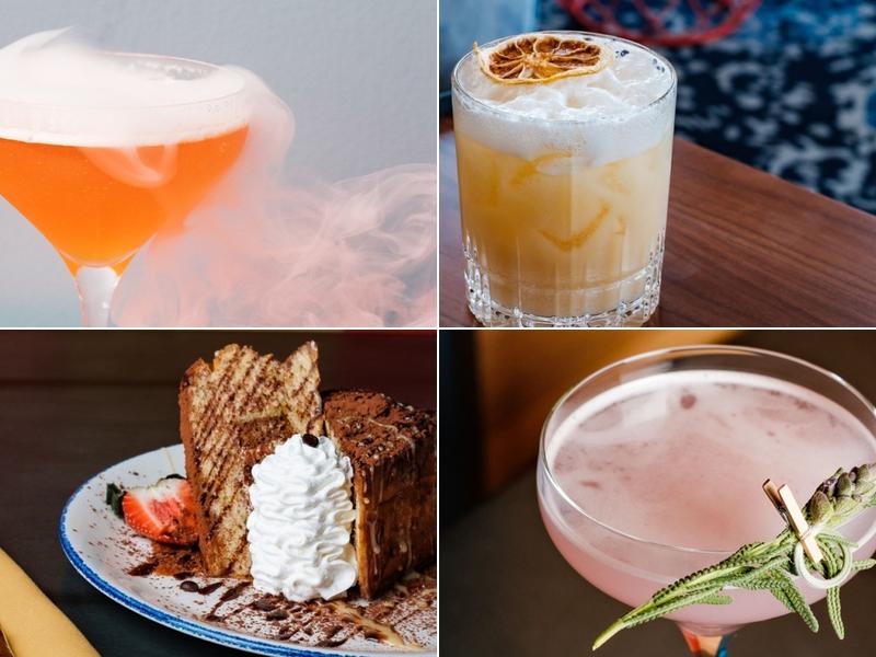 blu violet Roof Bar Menu